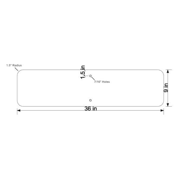 Diamond Grade Cubed Reflective DG3 080 36 In.X09 In. No Outlet Right Arrow